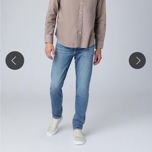 rag & bone Fit 2 Slim Fit Mens Blue Jeans Stretch Denim